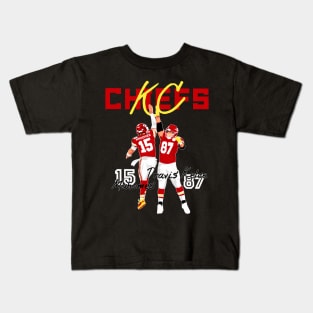 Travis Kelce x Patrick mahomes Kids T-Shirt